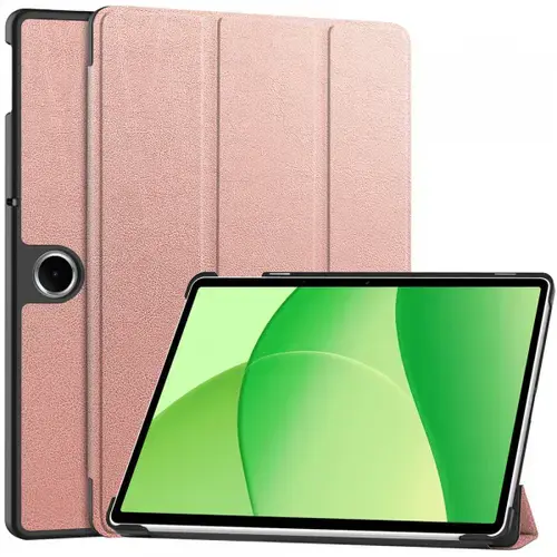 Husa pentru OnePlus Pad Lite / Oppo Pad SE, Techsuit, FoldPro, Roz Aurie