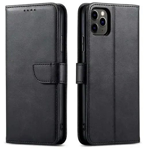 Husa pentru Oppo A40M / A40 / A3 4G, OEM, Marva Wallet, Neagra
