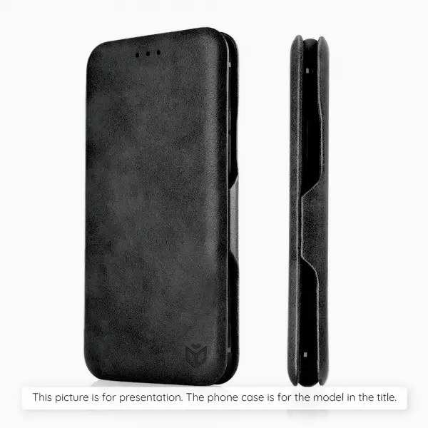 Husa pentru Oppo A5 4G, Techsuit, Safe Wallet Plus, Neagra