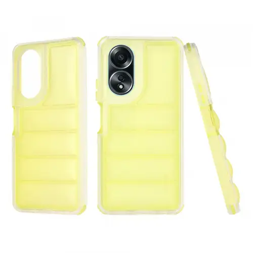 Husa pentru Oppo A58 4G, Techsuit, Wave Shield, Galbena