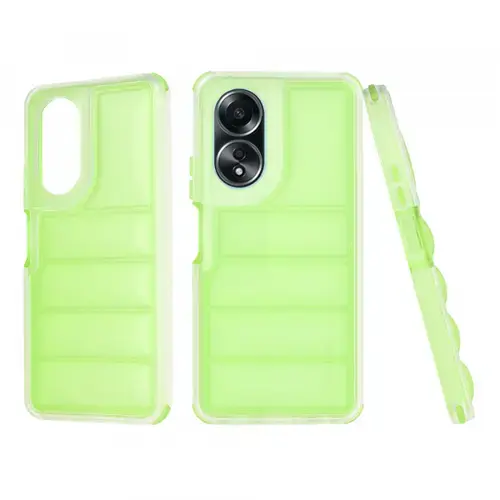 Husa pentru Oppo A58 4G, Techsuit, Wave Shield, Verde