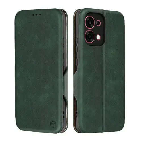 Husa pentru Oppo A6 Pro 5G / A6 Pro 4G, Techsuit, Safe Wallet Plus, Verde