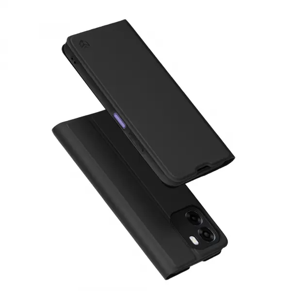 Husa pentru Oppo A6x 4G / A6x, Techsuit, Magskin Book, Neagra