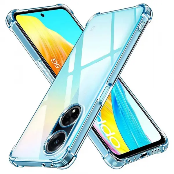 Husa pentru Oppo A98, Techsuit, Shockproof Clear, Transparenta