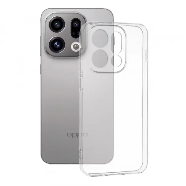 Husa pentru Oppo Find X9, Techsuit, Clear, Transparenta