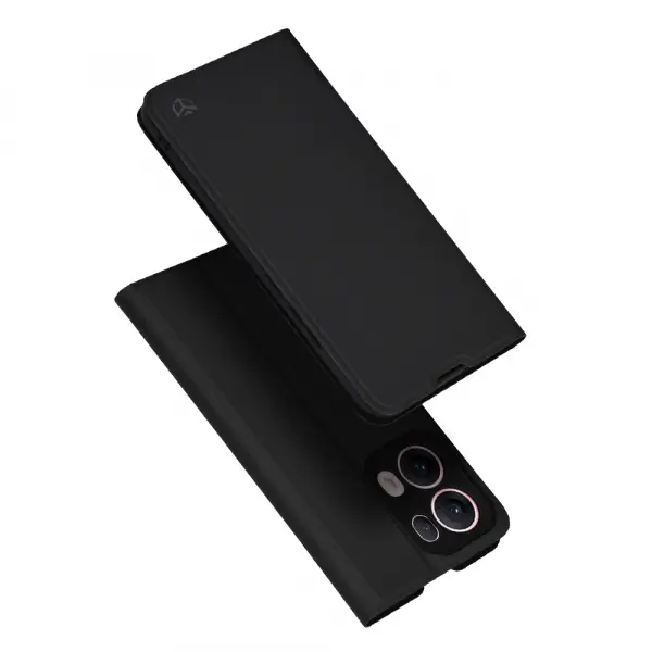 Husa pentru Oppo Reno13 Pro, Techsuit, Magskin Book, Neagra