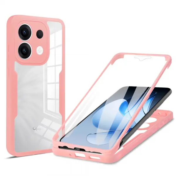 Husa pentru Oppo Reno13, Techsuit, ColorVerse 360, Roz