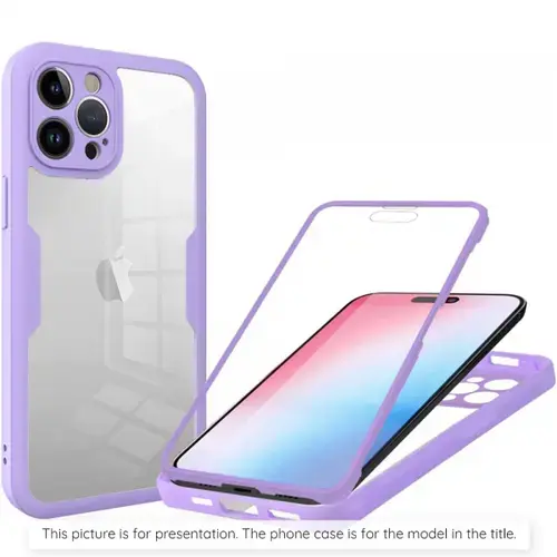 Husa pentru Oppo Reno14 FS 5G / Reno14 F, Techsuit, ColorVerse 360, Mov