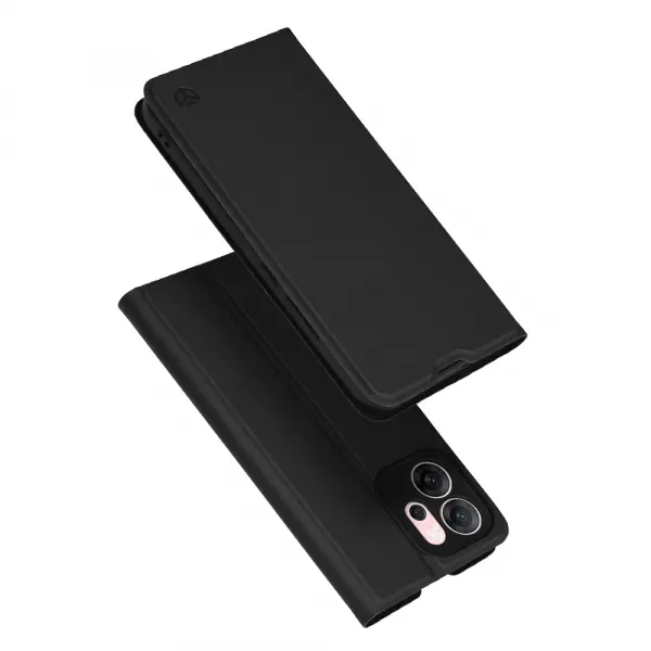 Husa pentru Oppo Reno14 FS 5G / Reno14 F, Techsuit, Magskin Book, Neagra
