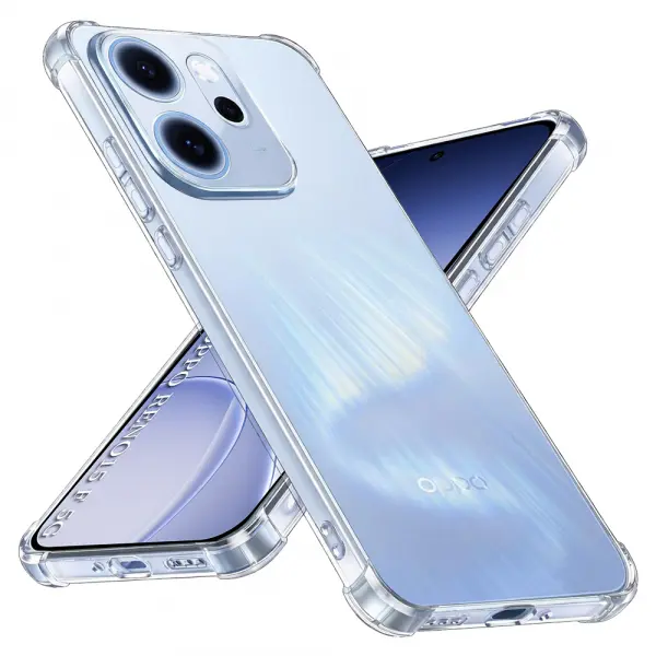 Husa pentru Oppo Reno15 FS / Reno15 F, Techsuit, Shockproof Clear, Transparenta