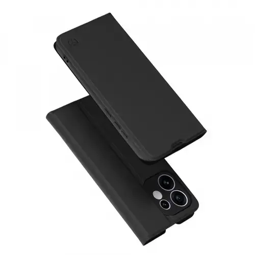 Husa pentru Oppo Reno16, Techsuit, Magskin Book, Neagra