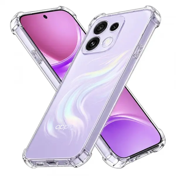 Husa pentru Oppo Reno16, Techsuit, Shockproof Clear, Transparenta
