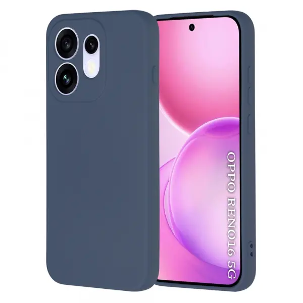 Husa pentru Oppo Reno16, Techsuit, SoftFlex, Bleumarin