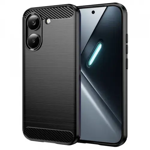 Husa pentru Poco X8 Pro, Techsuit, Carbon, Negru