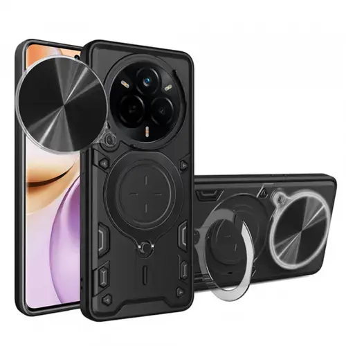 Husa pentru Realme 14 Pro, Techsuit, CamGuard Pro (Negru)