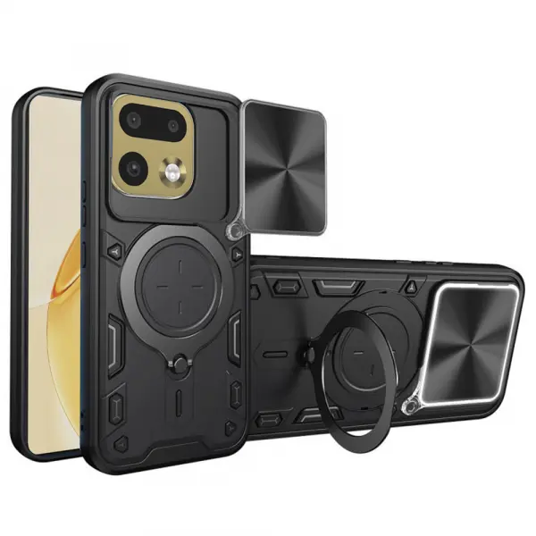 Husa pentru Realme 16 Pro+, Techsuit, CamGuard Pro, Neagra