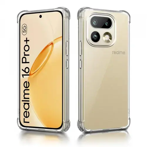 Husa pentru Realme 16 Pro+, Techsuit, Shockproof Clear, Transparent