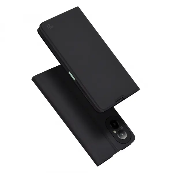 Husa pentru Realme C67 4G, Techsuit, Magskin Book, Neagra