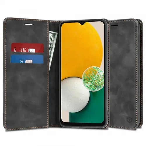 Husa pentru Samsung Galaxy A04s A047 / A13 5G A136, Techsuit, Confy, Neagra