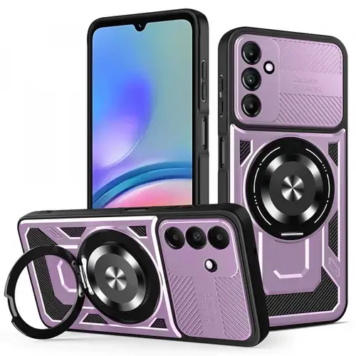 Husa pentru Samsung Galaxy A05s A057, Techsuit, RuggedCam, Mov