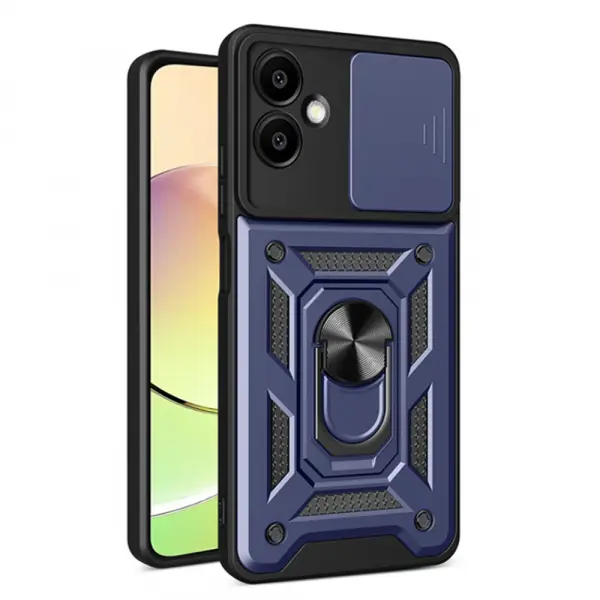 Husa pentru Samsung Galaxy A06 A065, Techsuit, CamShield, Albastra
