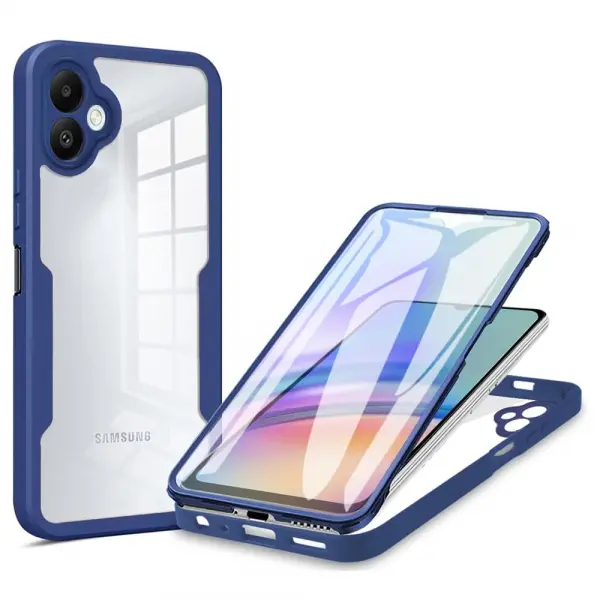 Husa pentru Samsung Galaxy A06 A065, Techsuit, ColorVerse 360, Albastra