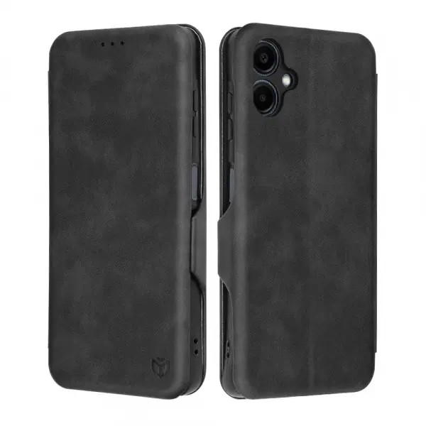 Husa pentru Samsung Galaxy A06 A065, Techsuit, Safe Wallet Plus, Neagra