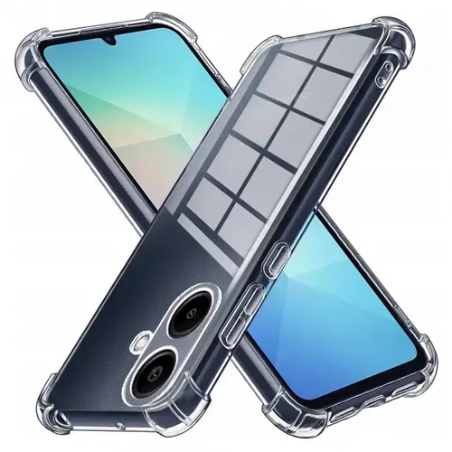 Husa pentru Samsung Galaxy A06 A065, Techsuit, Shockproof Clear, Transparenta