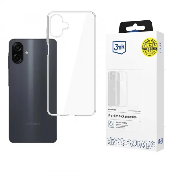 Husa pentru Samsung Galaxy A07 4G A075, 3MK, Clear, Transparenta