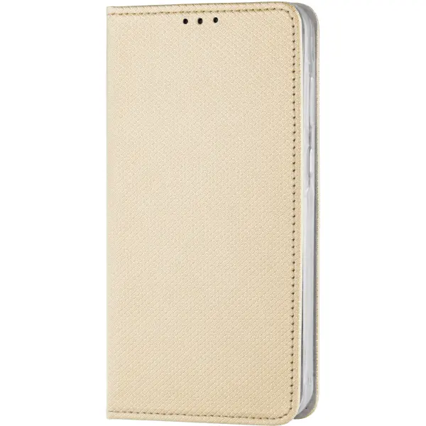 Husa pentru Samsung Galaxy A14 A145 / A14 5G A146, OEM, Smart Magnet, Aurie
