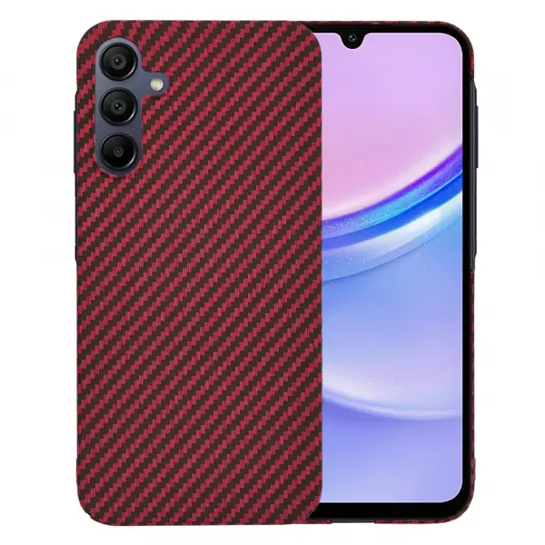 Husa pentru Samsung Galaxy A15 5G A156 / A15 A155, Techsuit, Carbonite FiberShell, Rosie