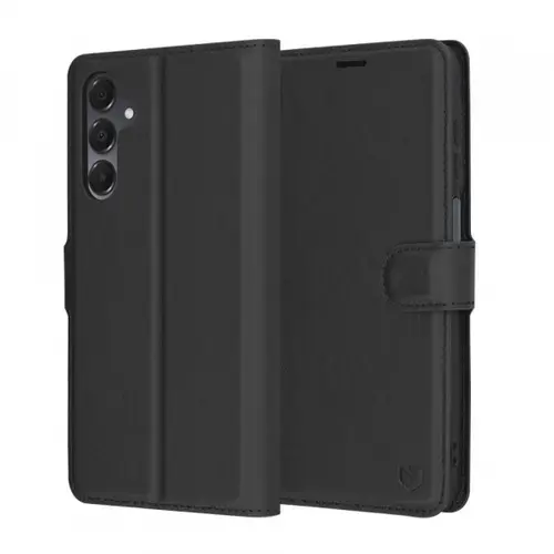Husa pentru Samsung Galaxy A16 5G A166 / A16 4G A165, Techsuit, Leather Folio (Negru)