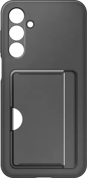 Husa pentru Samsung Galaxy A16, EF-OA166TBEGWW, Card Slot Case, Neagra