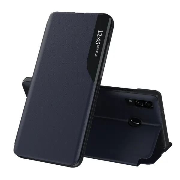 Husa pentru Samsung Galaxy A20e A202, Techsuit, eFold, Albastra Inchis