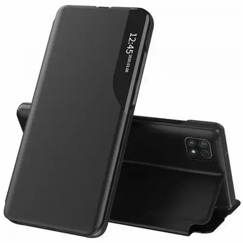 Husa pentru Samsung Galaxy A22 5G A226, Techsuit, eFold, Neagra