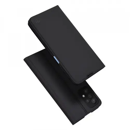 Husa pentru Samsung Galaxy A23 5G A236 / A23 A235, Techsuit, Magskin Book, Neagra