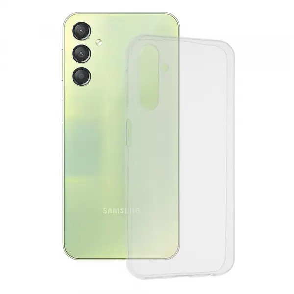 Husa pentru Samsung Galaxy A24 4G A245, Techsuit, Clear, Transparenta