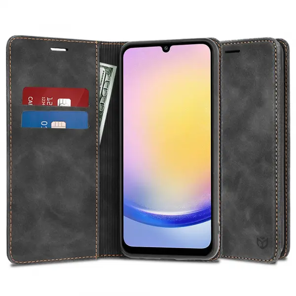 Husa pentru Samsung Galaxy A25 A256, Techsuit, Confy, Neagra
