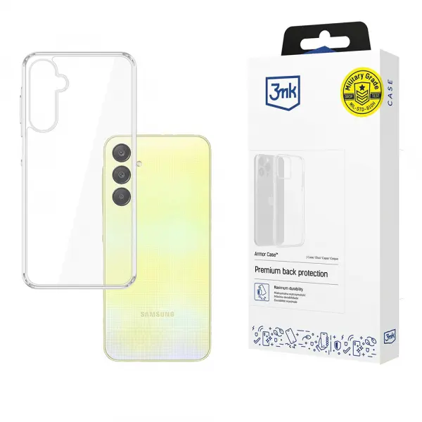 Husa pentru Samsung Galaxy A26 A266, 3MK, Armor, Transparenta
