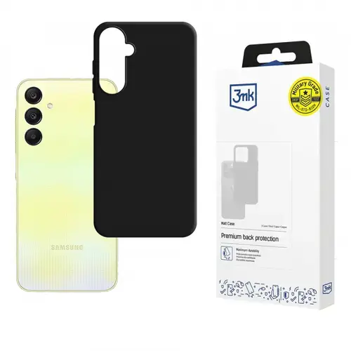 Husa pentru Samsung Galaxy A26 A266, 3MK, Neagra Mata