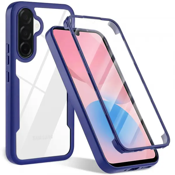 Husa pentru Samsung Galaxy A27 5G, Techsuit, ColorVerse 360, Albastra