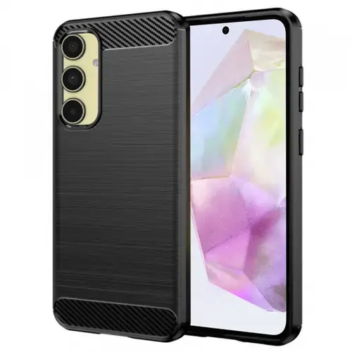 Husa pentru Samsung Galaxy A35 5G A356, Techsuit, Carbon