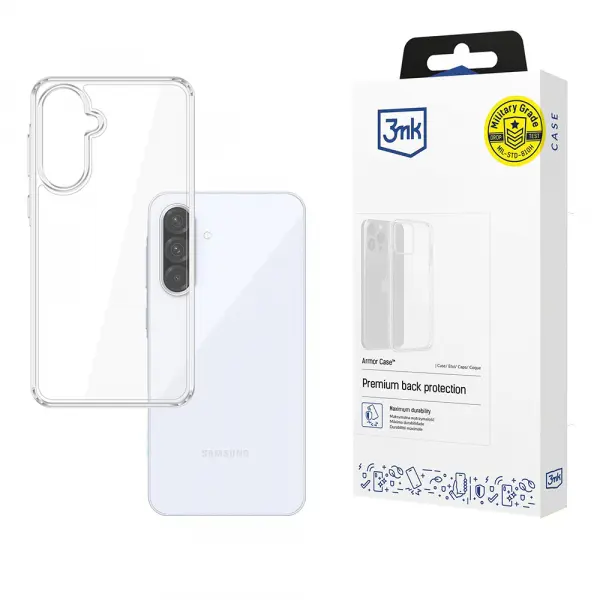Husa pentru Samsung Galaxy A36 A366, 3MK, Armor, Transparenta