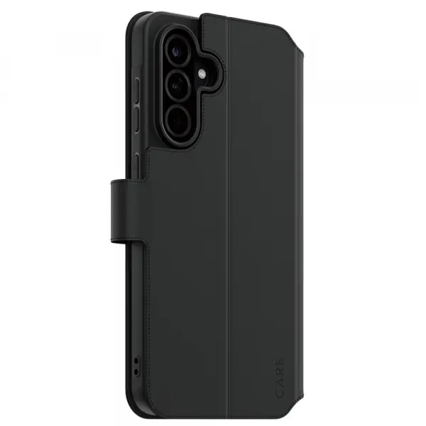 Husa pentru Samsung Galaxy A36 A366, PanzerGlass, Care Feature Kickstand Wallet, Neagra