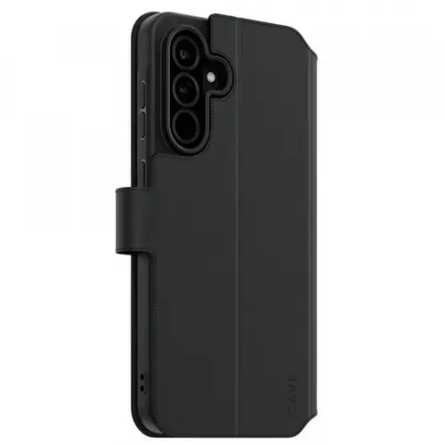 Husa pentru Samsung Galaxy A36 A366, PanzerGlass, Care Feature Kickstand Wallet, Neagra