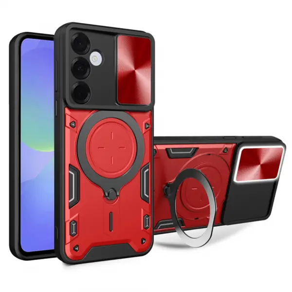 Husa pentru Samsung Galaxy A36 A366, Techsuit, CamGuard Pro, Rosie