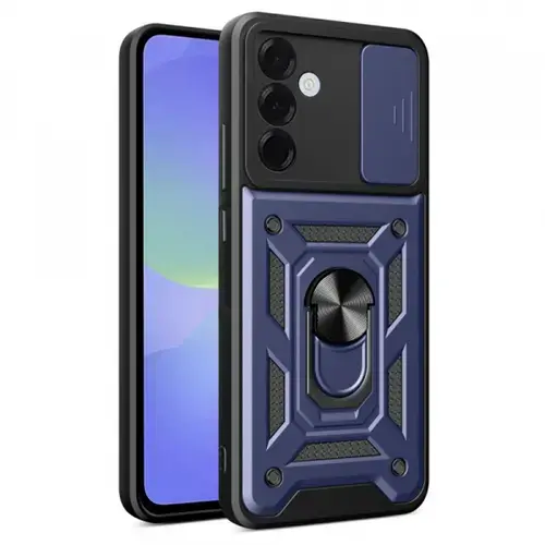 Husa pentru Samsung Galaxy A36 A366, Techsuit, CamShield, Albastra