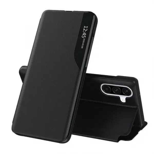 Husa pentru Samsung Galaxy A36 A366, Techsuit, eFold, Neagra