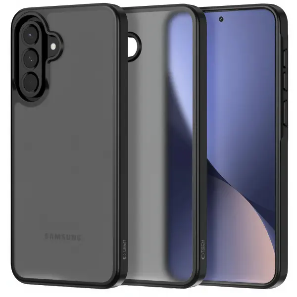 Husa pentru Samsung Galaxy A37 5G / A56 A566 / A36 A366, Tech-Protect, Magmat, Neagra Mata
