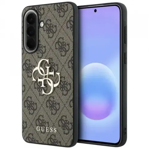Husa pentru Samsung Galaxy A37 5G, Guess, 4G Big Logo, Maro